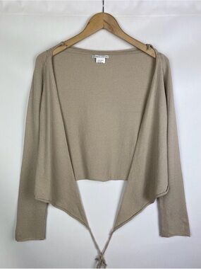 Sarah Pacini Knit Tie Top